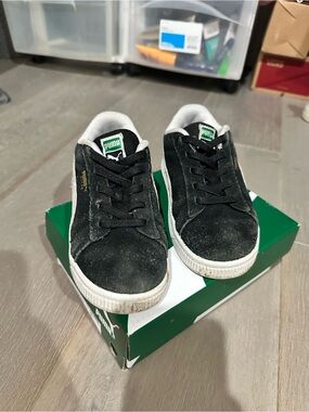 Puma toddler Suede Classic Sneakers - Black size 10c